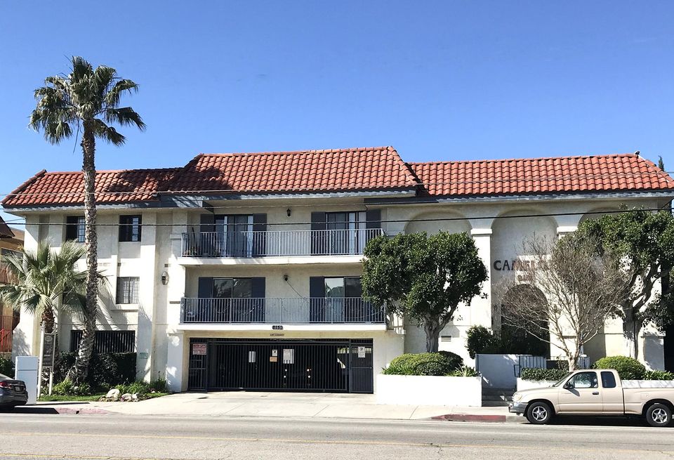 The Camelot Apartments at 8151 Reseda Blvd. in Reseda