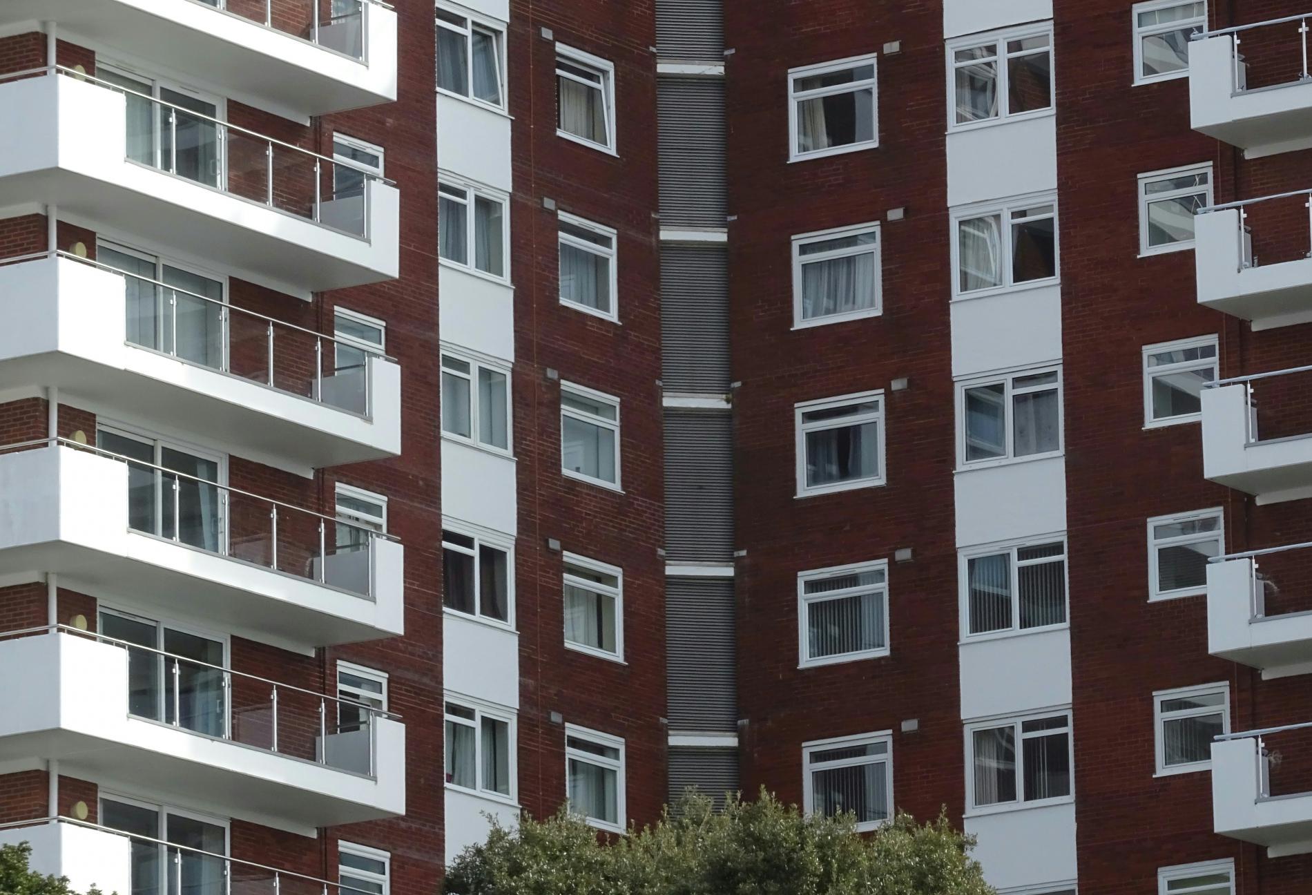 High-rise apartments
