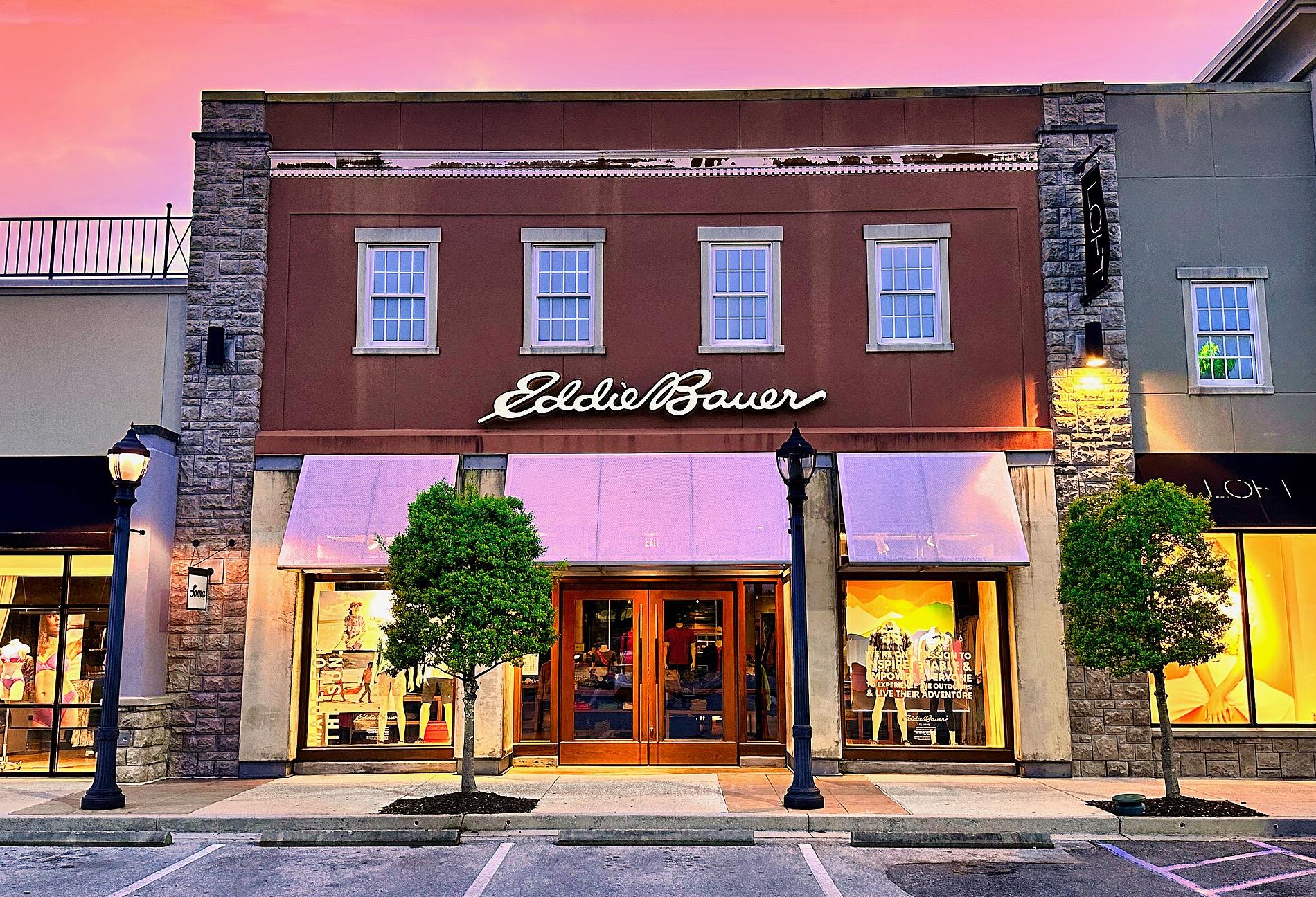 An Eddie Bauer store at Hamilton Corner in Chattanooga, Tennessee

