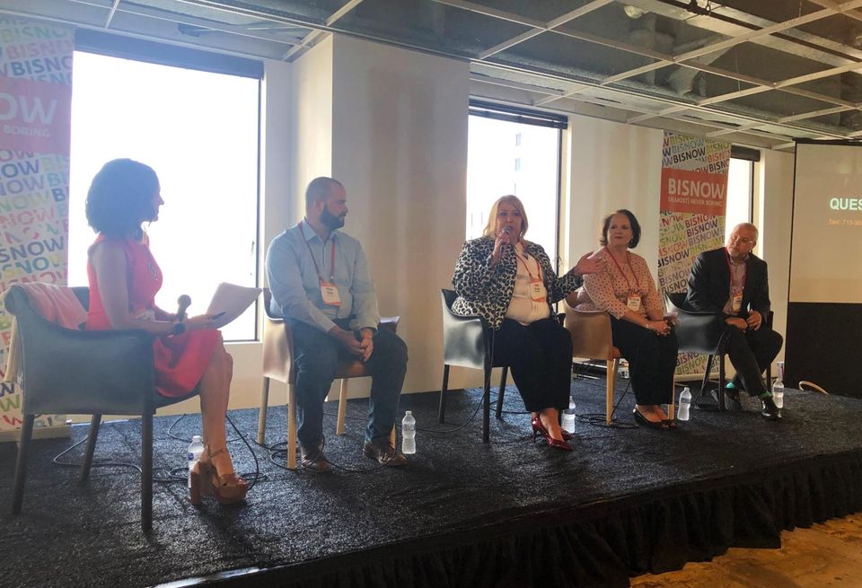 Integrate President Allie Danziger, WhyHotel Co-Founder Jason Fudin, The Whitehall Director of Sales & Marketing Tanya Taylor, Pride Management Vice President Melissa Van Sickles, Stout Street Hospitality GM Eddie Timmons