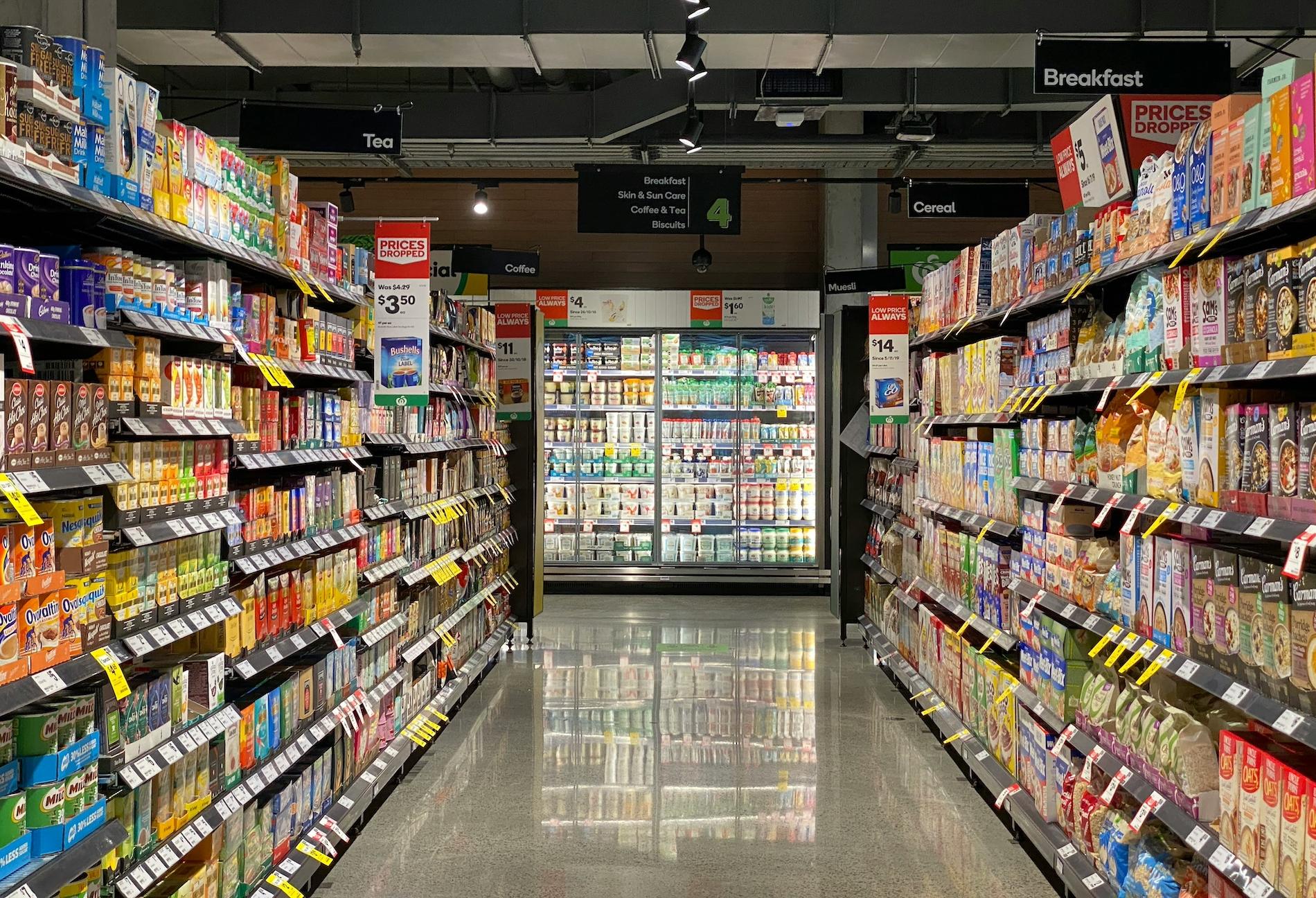 Grocery Store Aisle