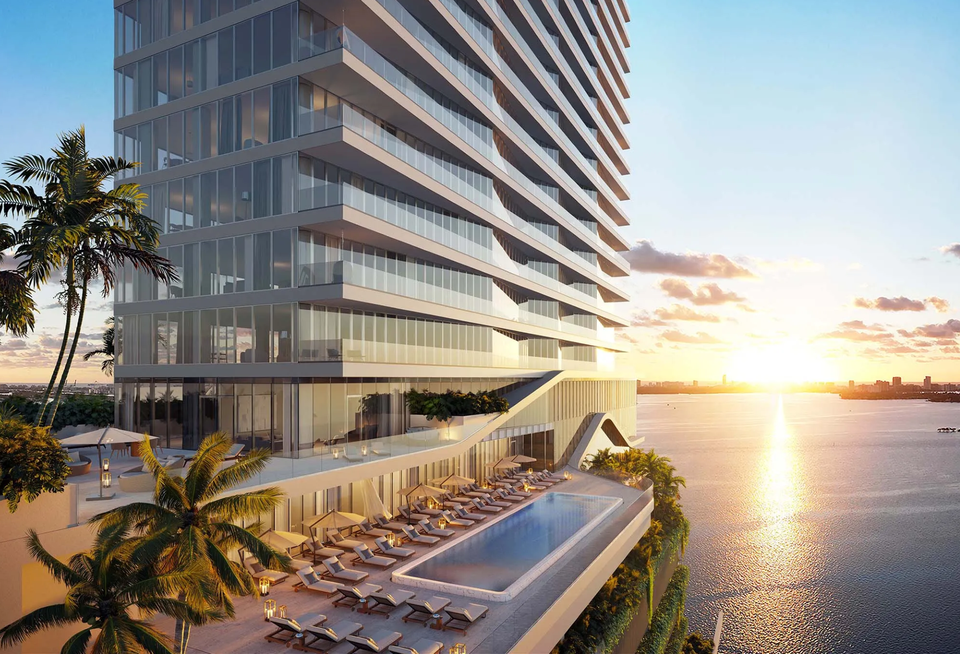 Cove condos in Miami's Edgewater Rendering SB Development Haxelton Capital Group
