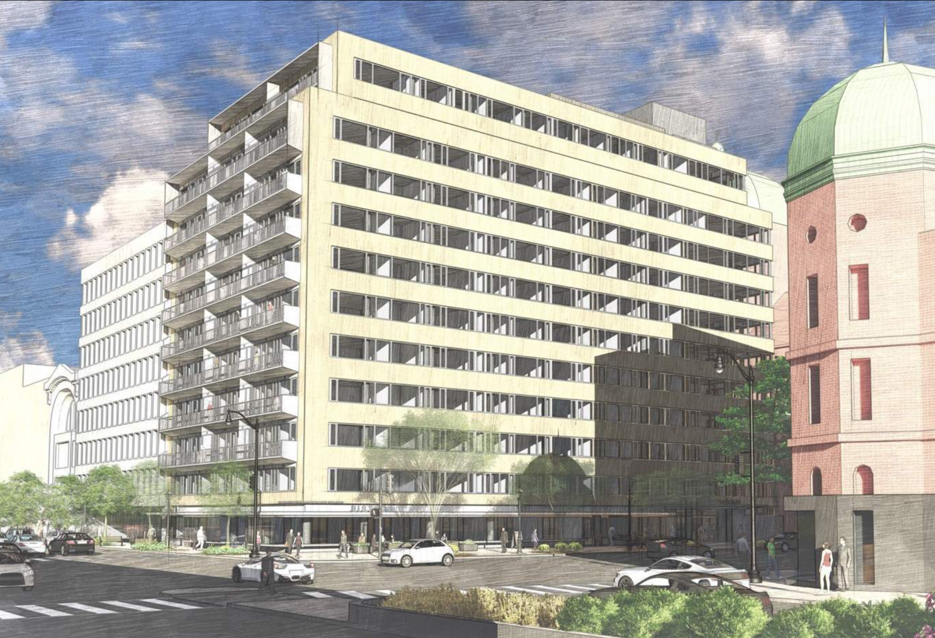 Longfellow Building Eyed For Residential Conversion After Selling At Auction