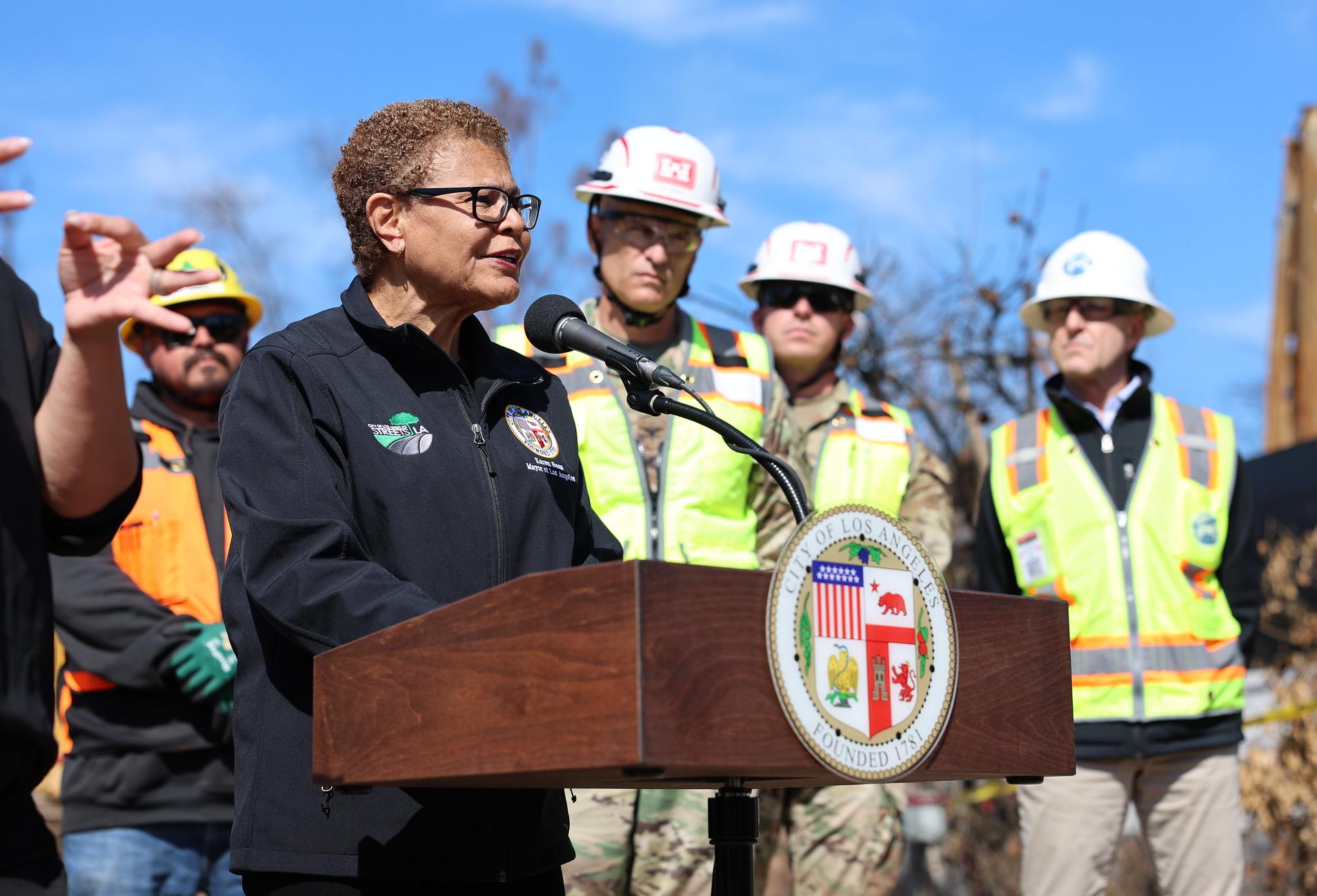 Mayor Bass Asks City Council To Pause Measure ULA For Palisades Fire Victims