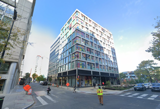 Street view image of the citizenM hotel at 1222 First St. NE in October, 2022