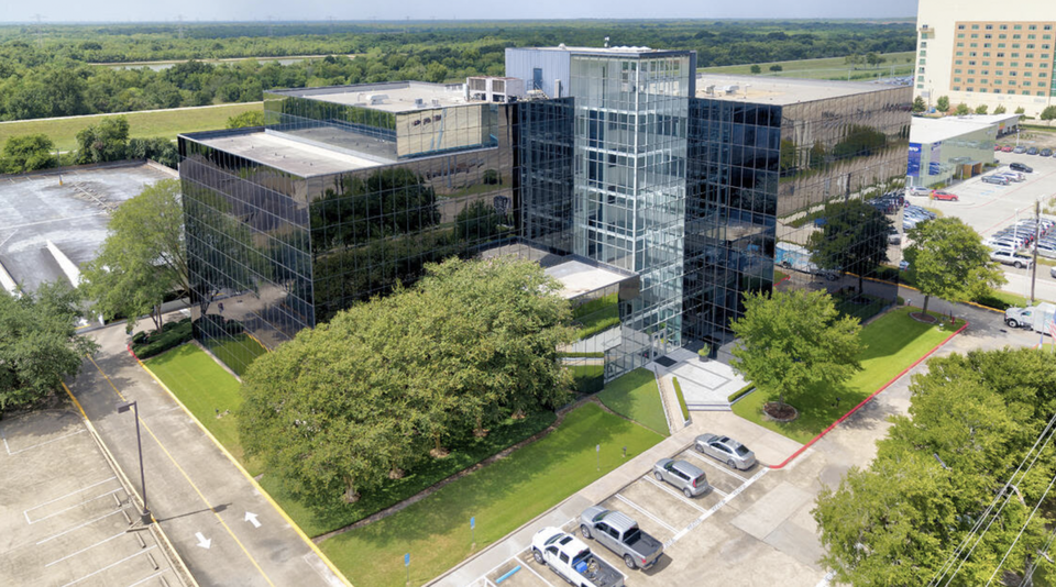 Ten Plaza West, a six-story, Class-B, 105.3K SF office building located at 15915 Katy Freeway in Houston.
