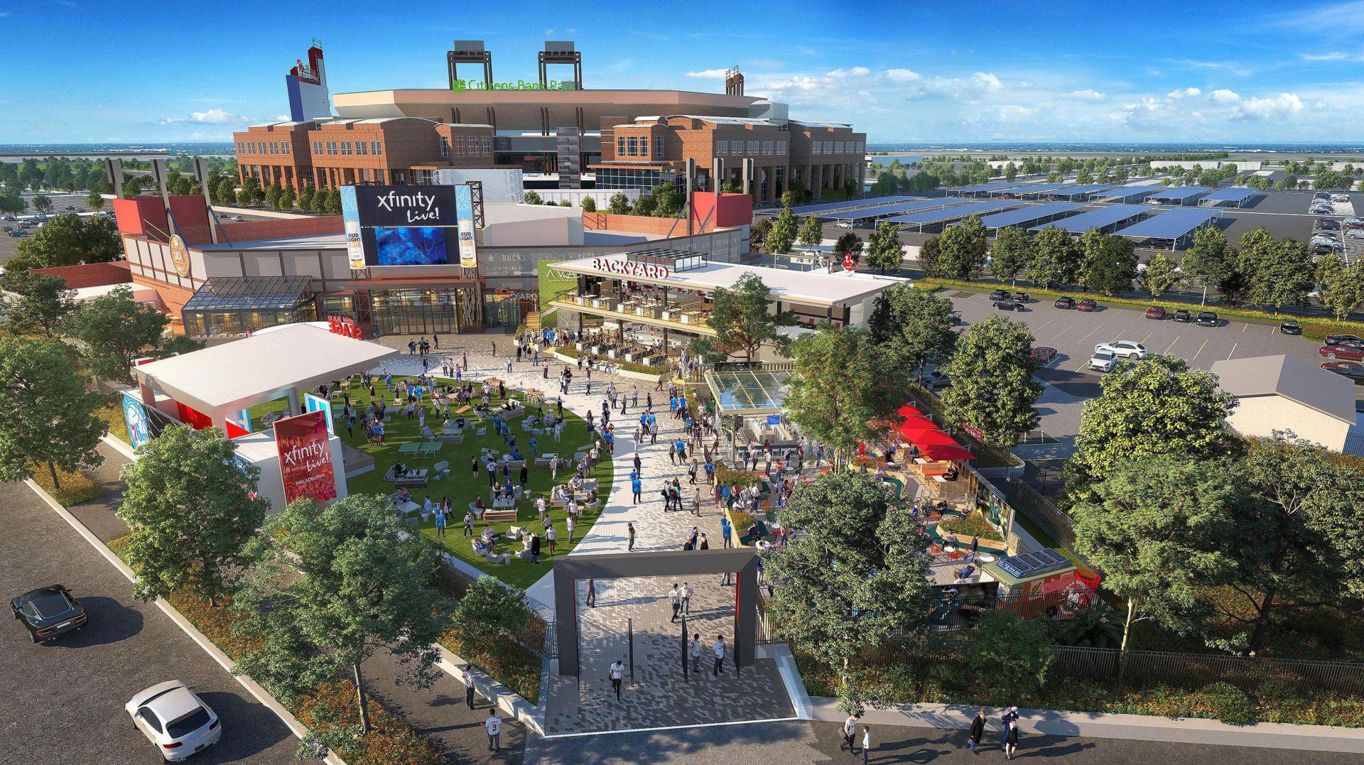 Xfinity Live! Expansion Plans