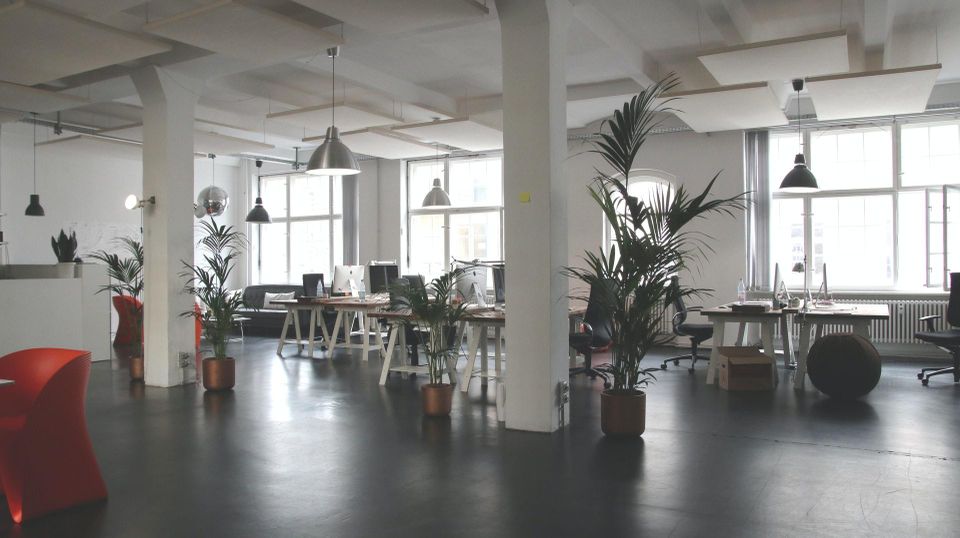 Empty open office
