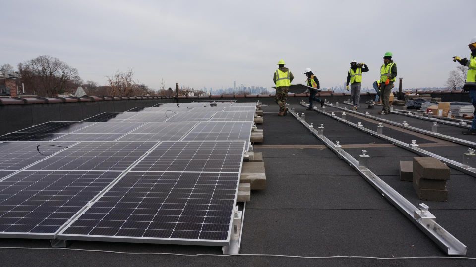 BlocPower solar installation