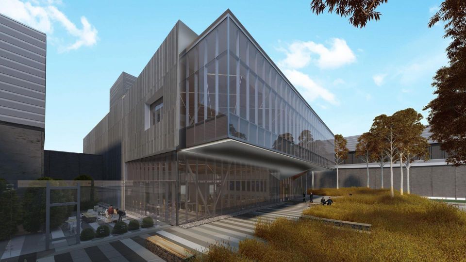 Rendering of Facebook data center in Gallatin, TN