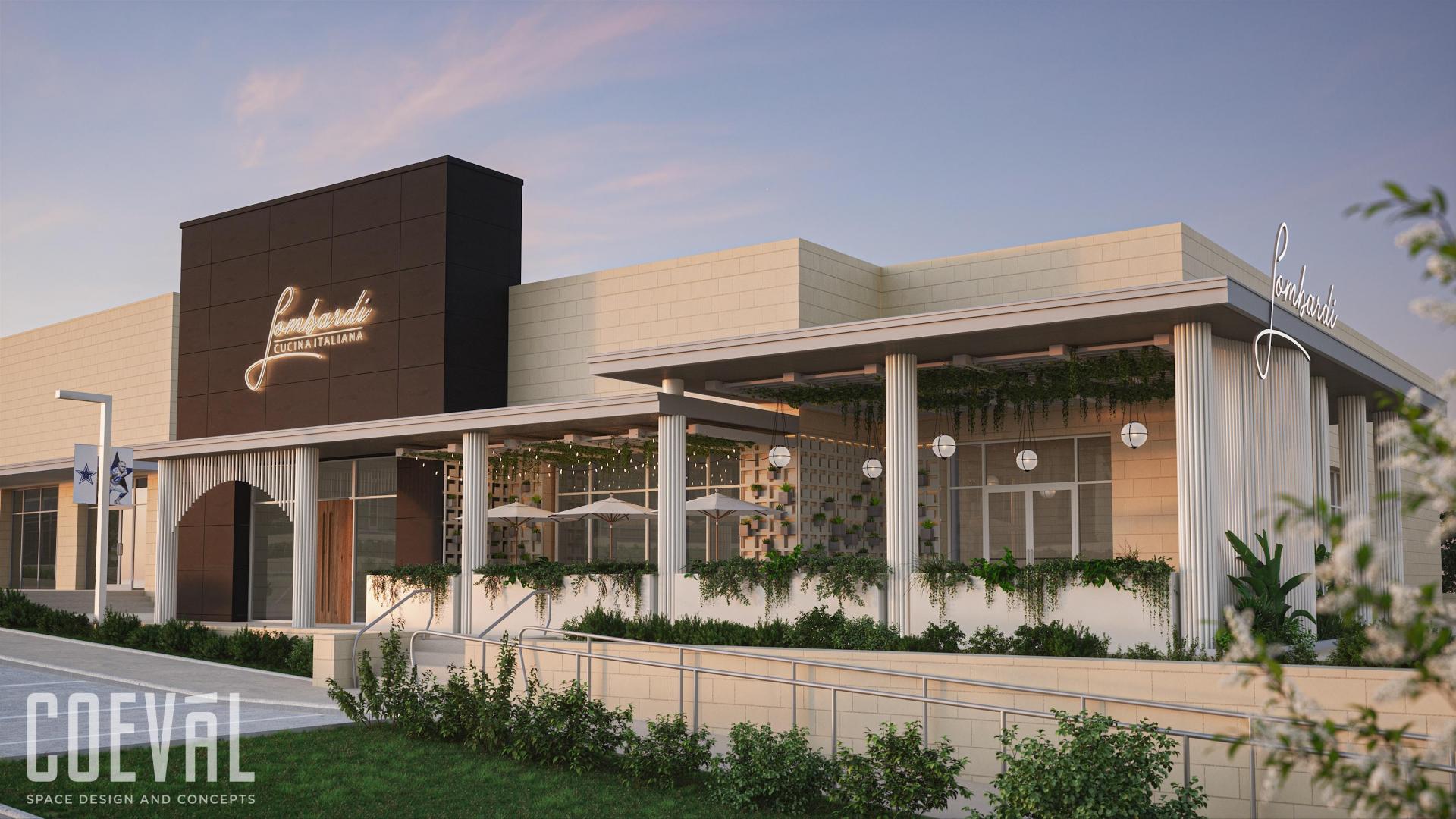 restaurant rendering