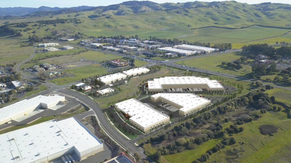 Napa Commerce Center rendering