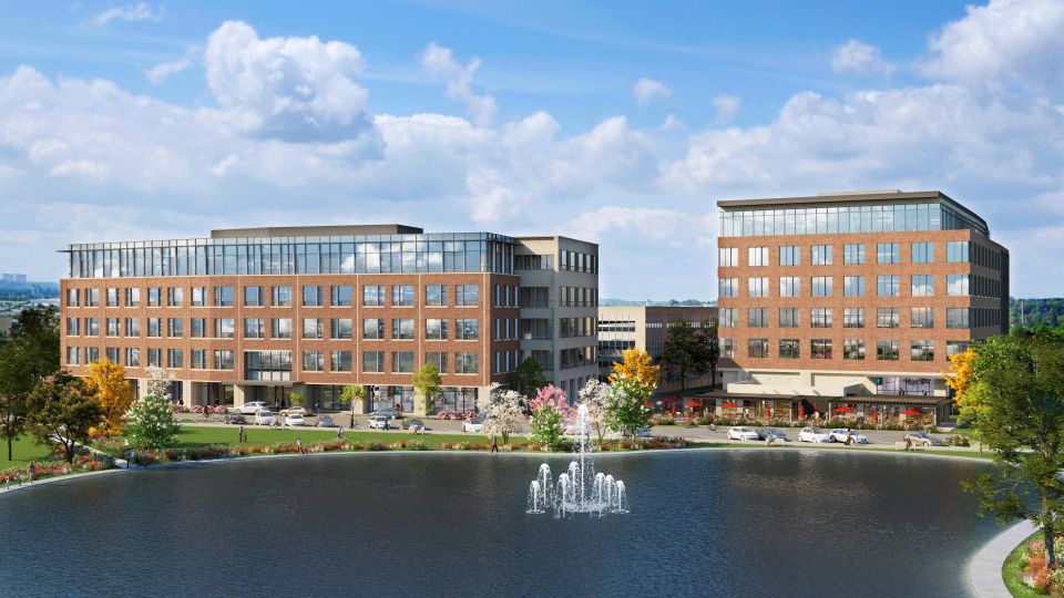 office building rendering