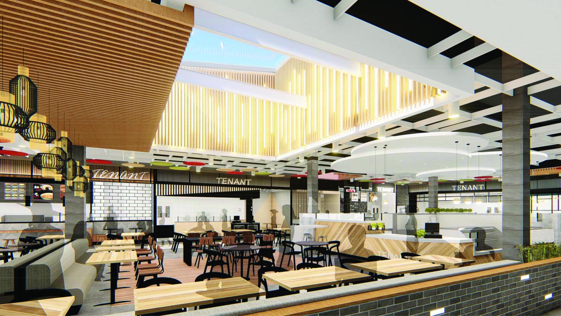 LBG Real Estate Cos. Design for part of their renovated Richmond mall