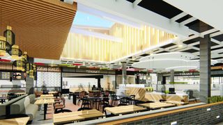 LBG Real Estate Cos. Design for part of their renovated Richmond mall