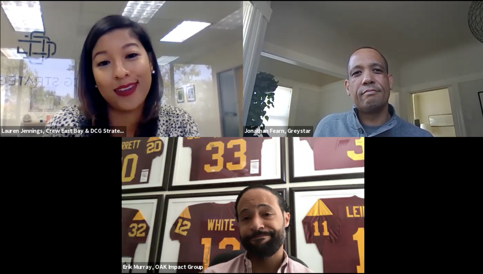 Bay Area Diversity Equity and Inclusion in CRE Webinar 2020