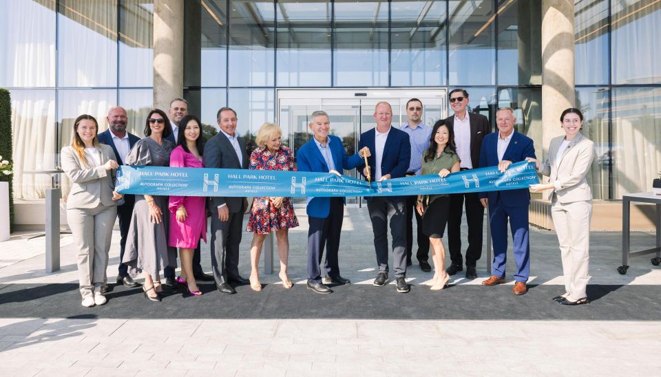 Key leaders, government officials, and community members celebrated the ribbon cutting of HALL Park Hotel on October 7th.