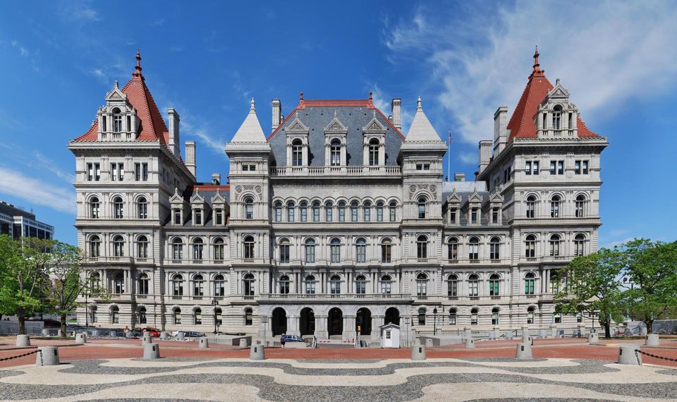 New York State Capitol Building in Albany