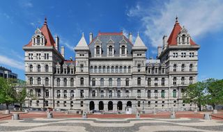 New York State Capitol Building in Albany