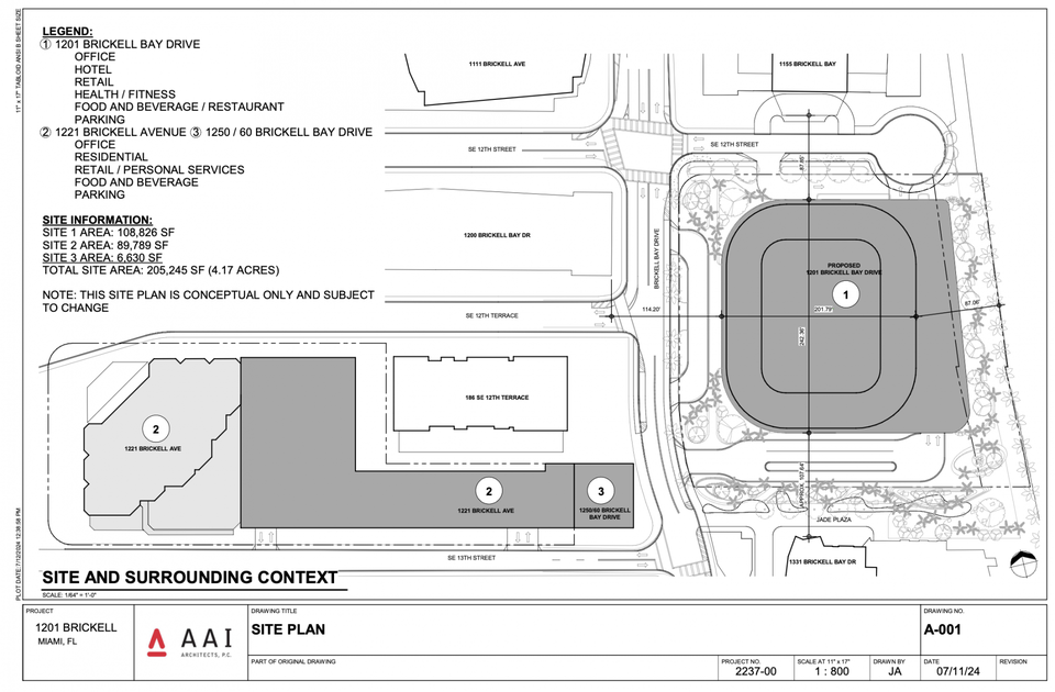 Citadel Brickell Office Plans 1201 Brickell Bay Drive