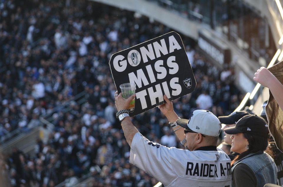 Raider Fans as team is moving to Las Vegas