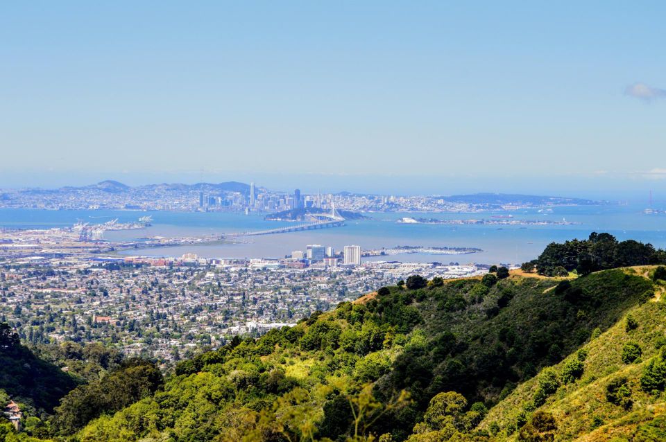East Bay skyline, Berkeley, Oakland, San Francisco