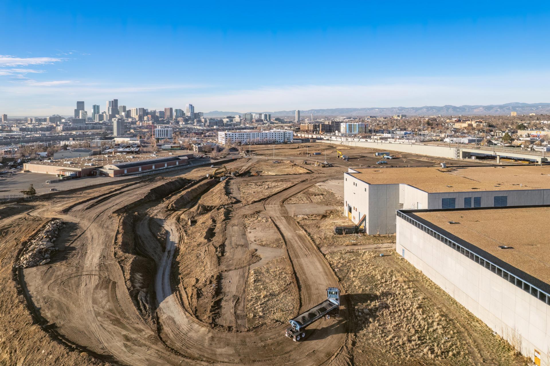 Fox Park Development site, Denver, Co. Courtesy of Tryba Architects/Tyler Mattas