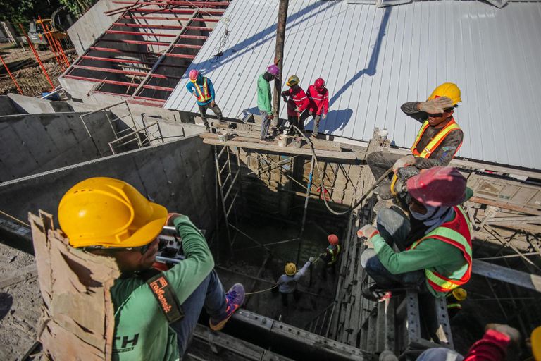 Construction workers