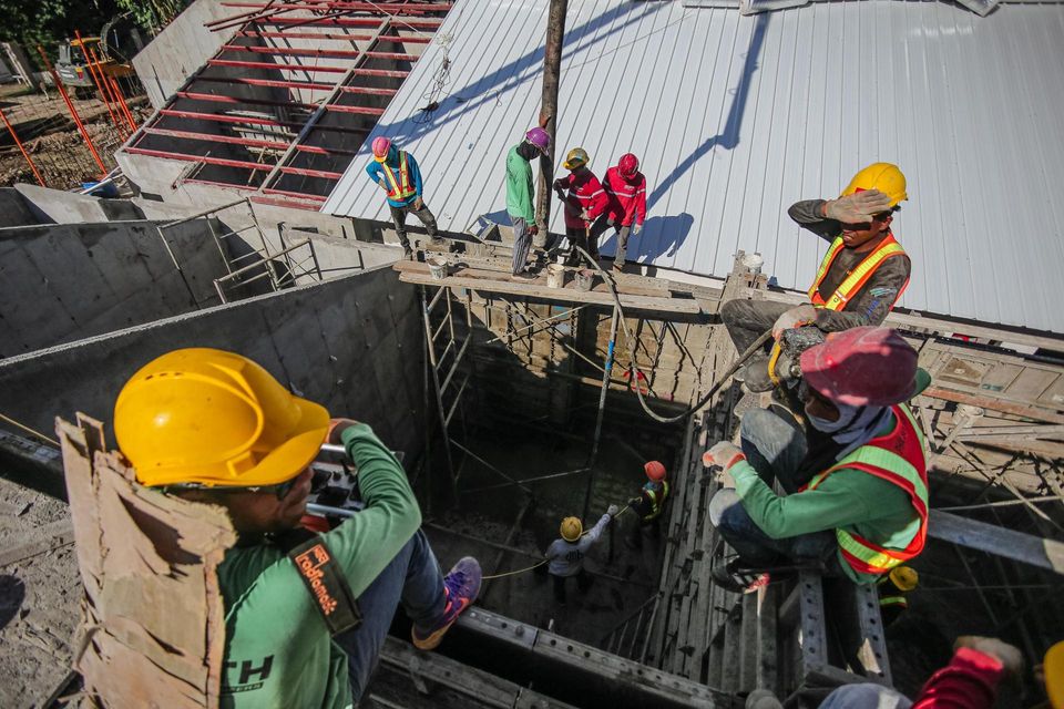 Construction workers