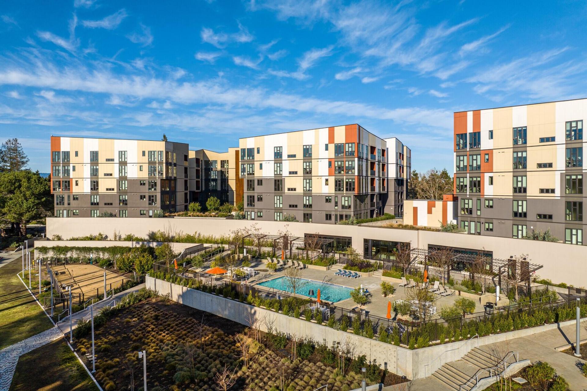 250 unit apartment building in Sunnyvale