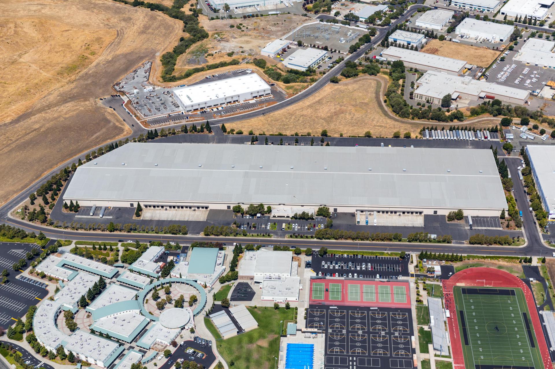 TricorBraun Warehouse in Fairfield Solano County
