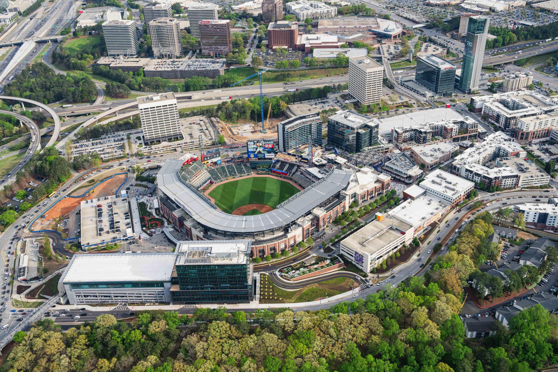 The Battery Atlanta, A Massive Mixed-Use Entertainment Hub Outside Downtown Atlanta