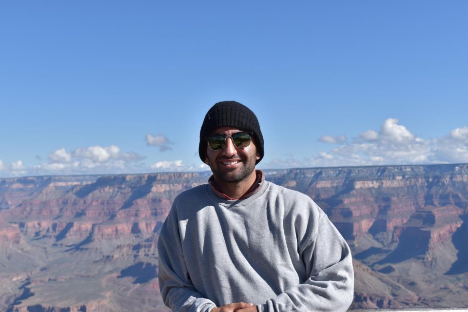 Bisnow Market Manager Hussain Masumi out and about with friends.