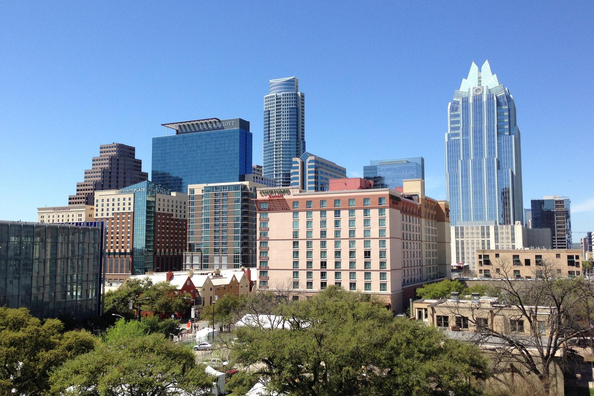 Austin stock skyline