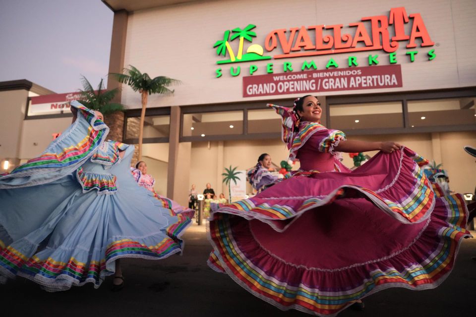A grand opening with dancers