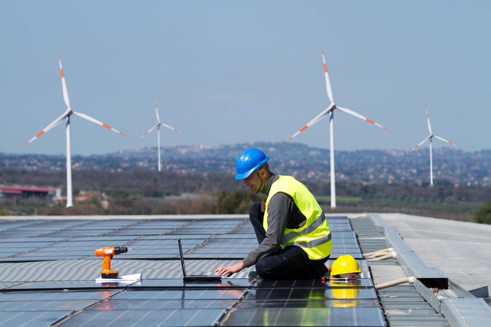 Wind and solar. 