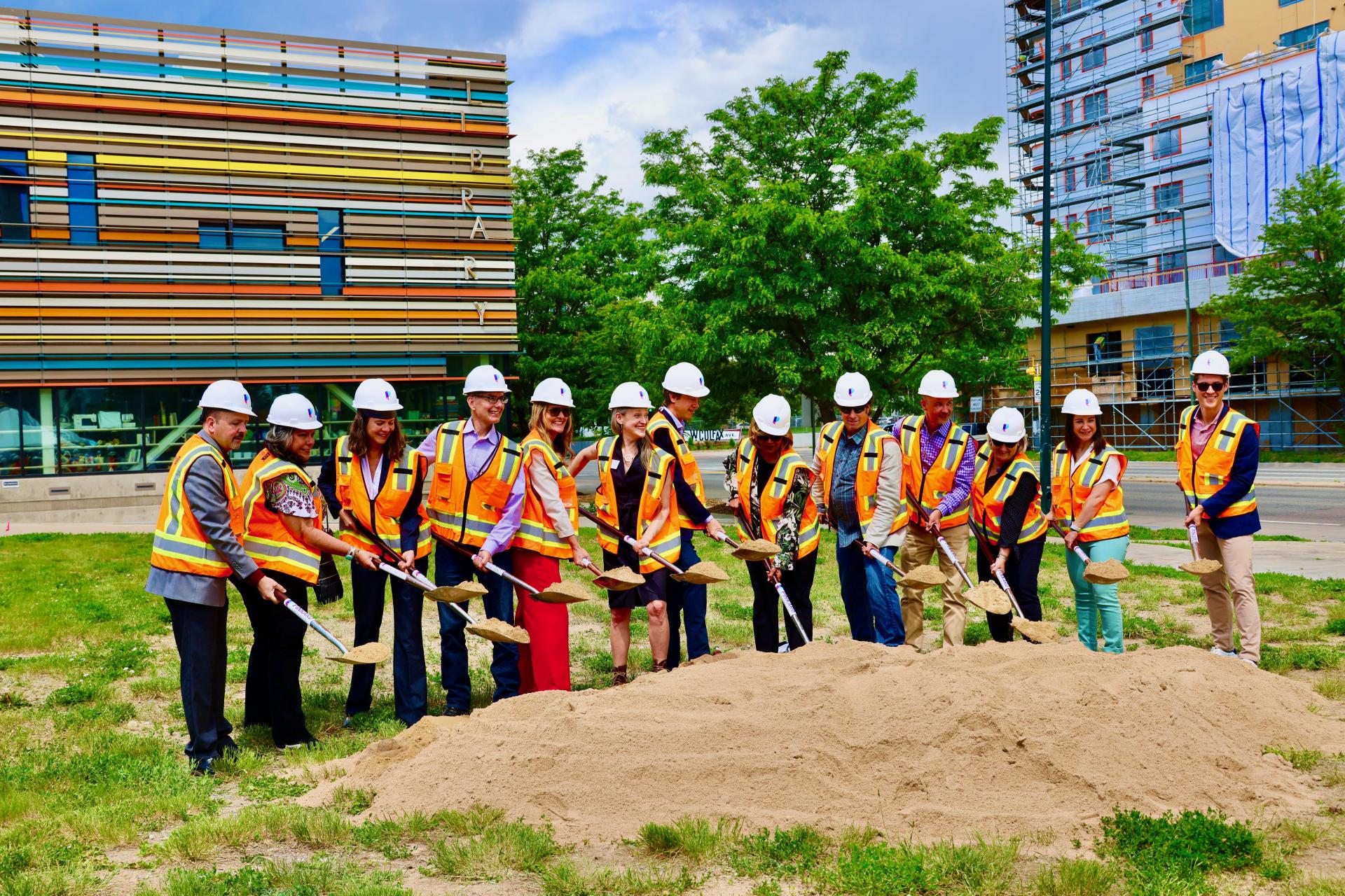 Groundbreaking at The Irving at Mile High Vista