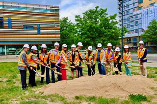 Groundbreaking at The Irving at Mile High Vista