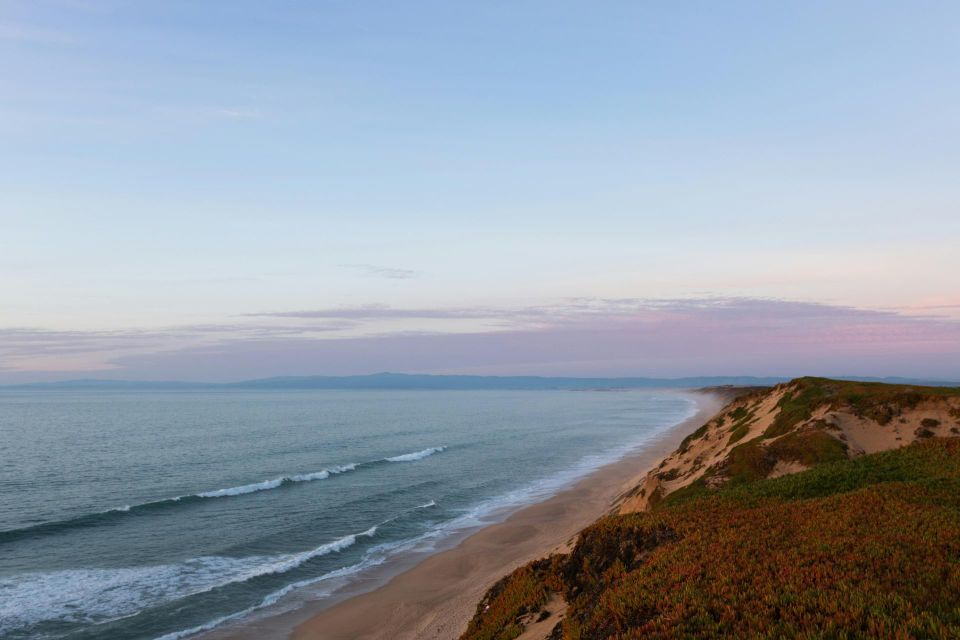 A photo of the Monterey Dunes at Sunset