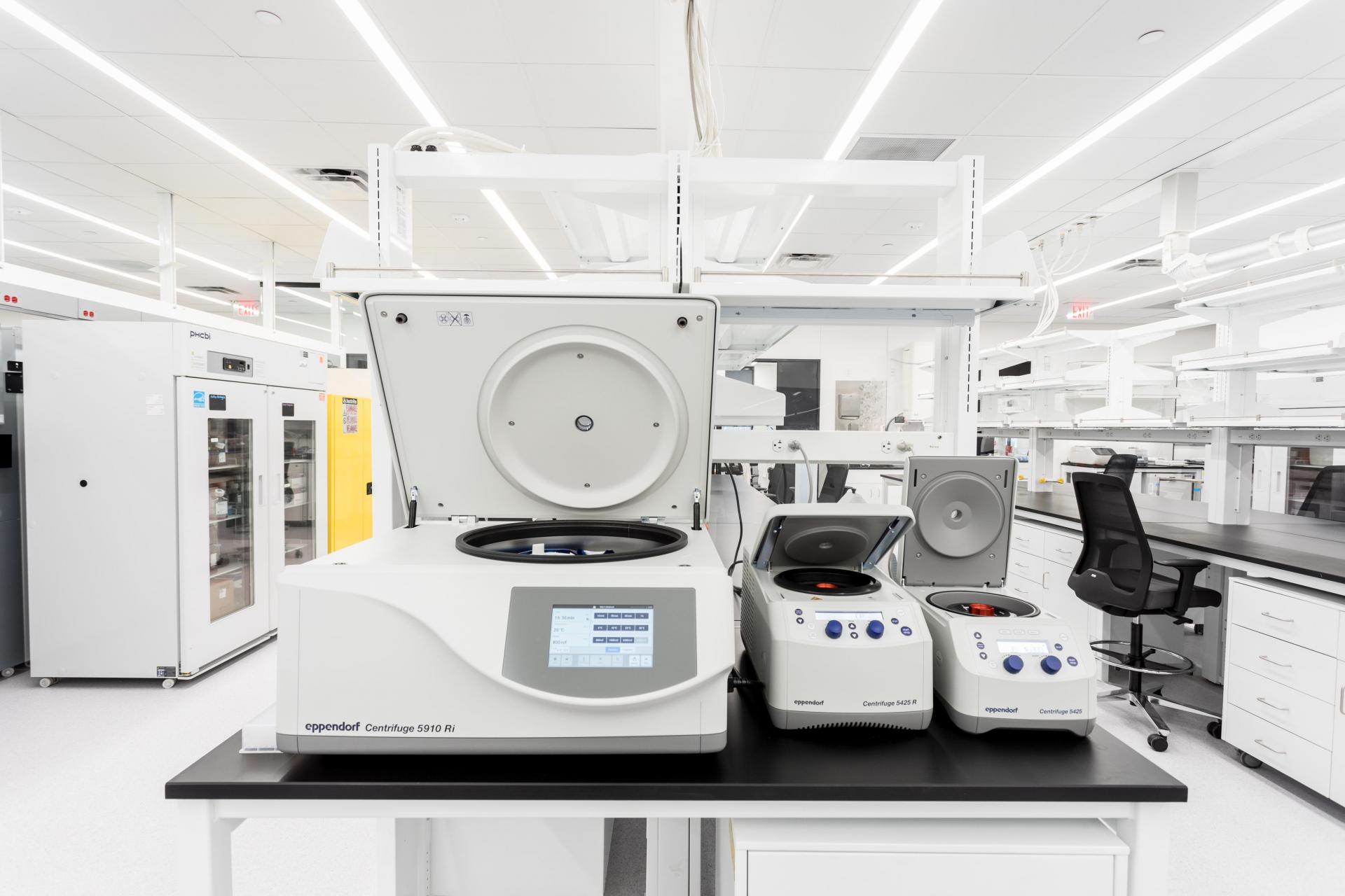 machine in a lab