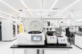 machine in a lab
