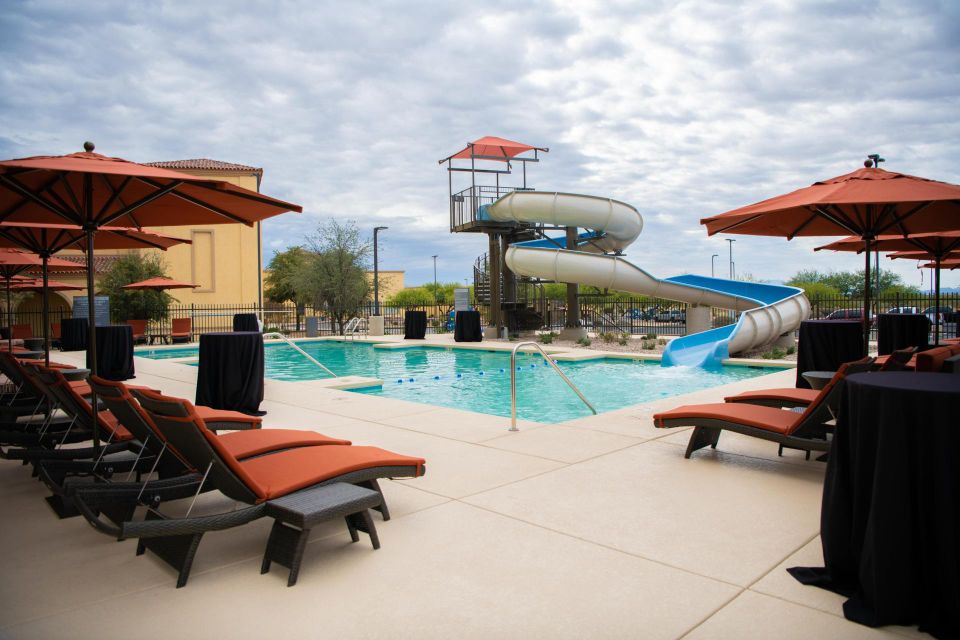 Casino del Sol's pool and water slide, just opened in Summer 2019.