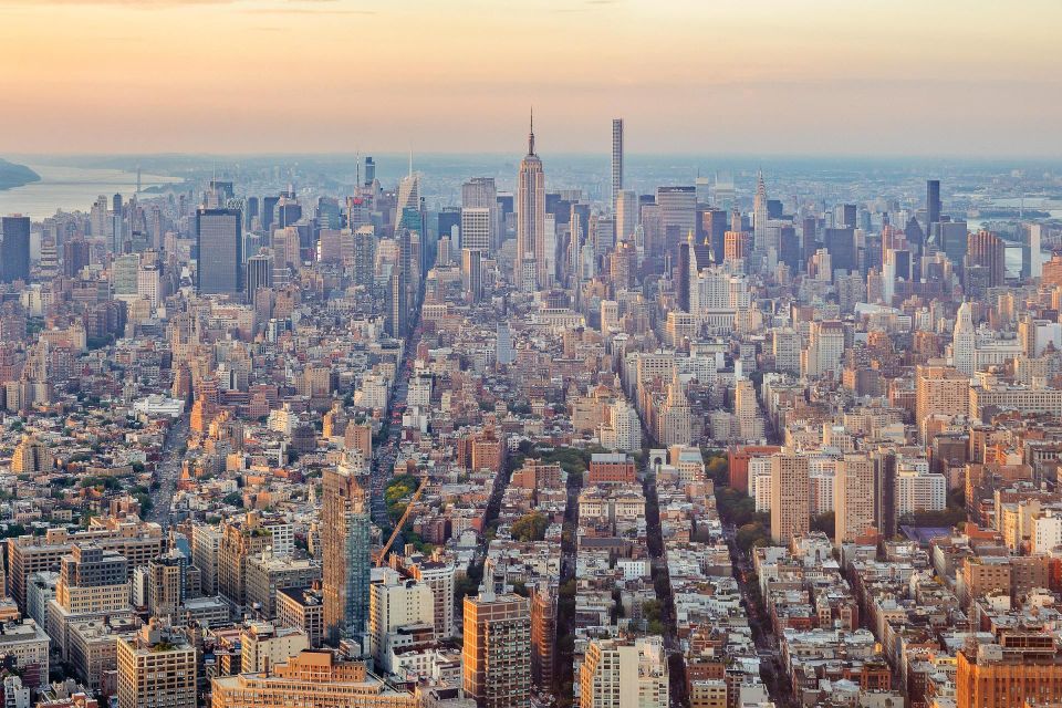 New York City skyline from One World Observatory