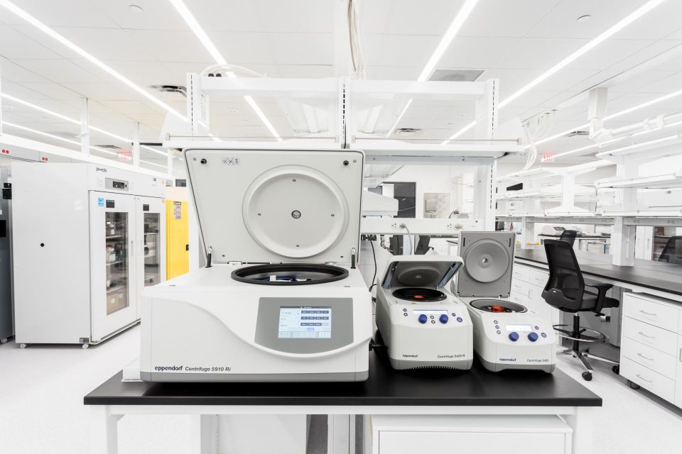 machine in a lab