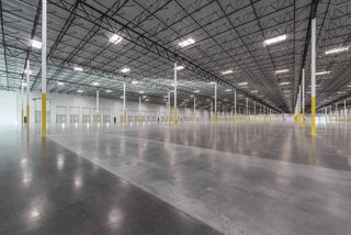 Interior of the ABB building on Buckeye Avenue. 