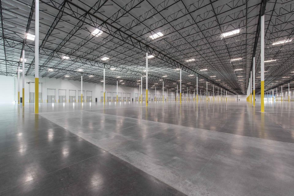 Interior of the ABB building on Buckeye Avenue.