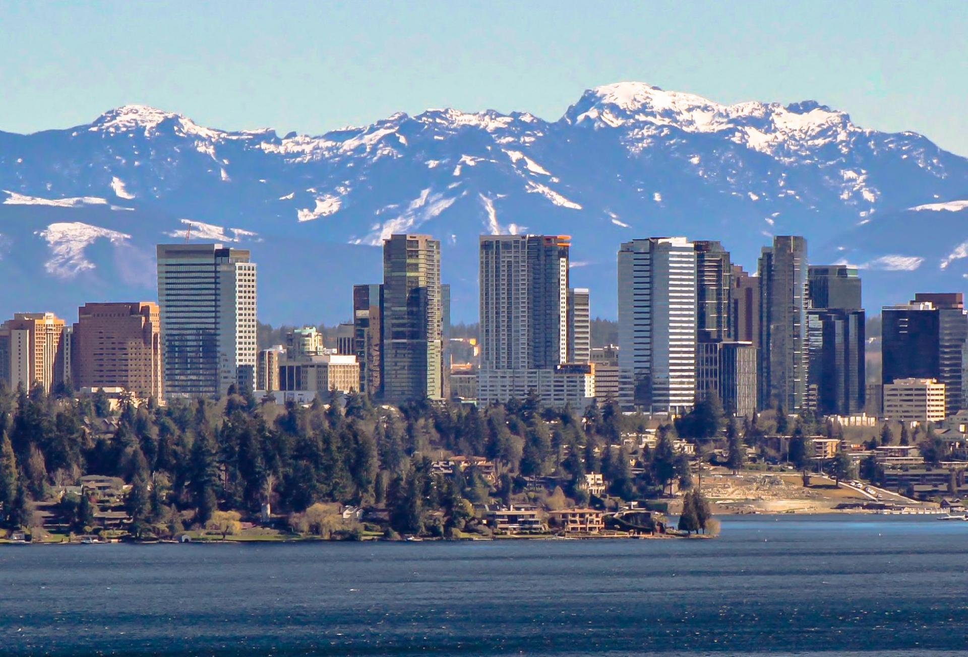 Bellevue's skyline in 2019