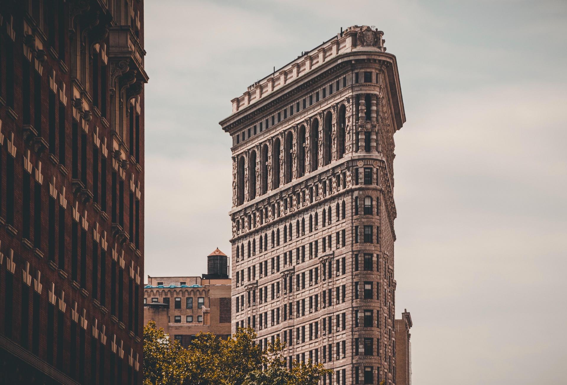 The Flatiron Building, in Lower Manhattan, which will go to auction on March 22.