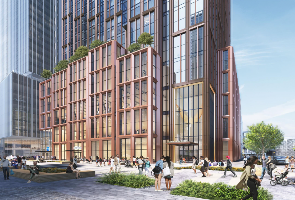 A closer rendering of one part of the development that will eventually occupy Site K.