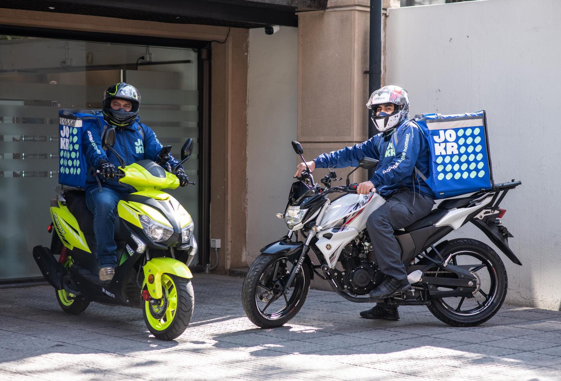 Jokr riders